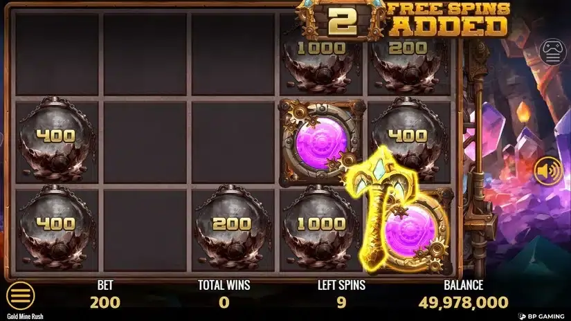 Gold Mine Rush slot screenshot 4