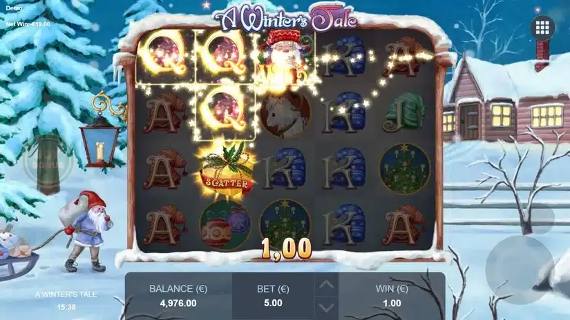 A Winter’s Tale slot screenshot 2