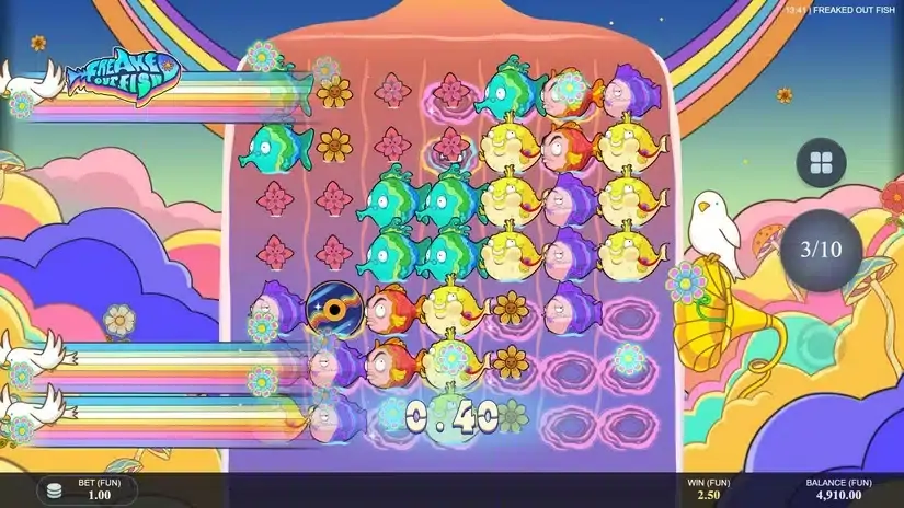 Freaked Out Fish slot screenshot 