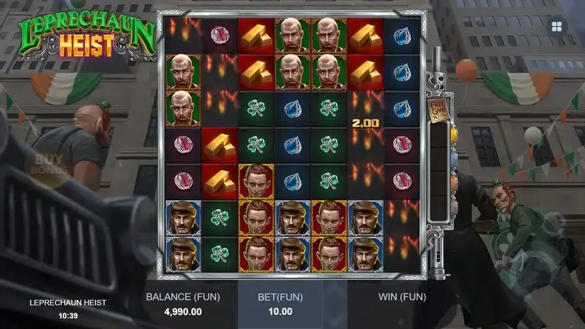 Leprechaun Heist slot screenshot 2
