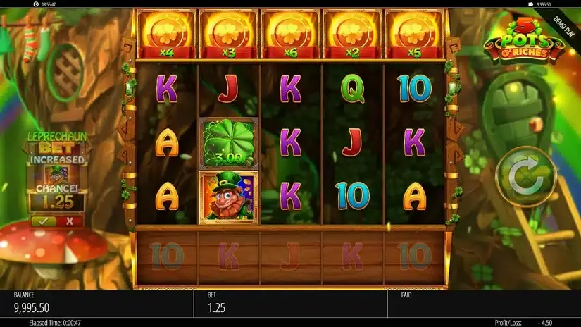 5 Pots O’Riches slot screenshot 2