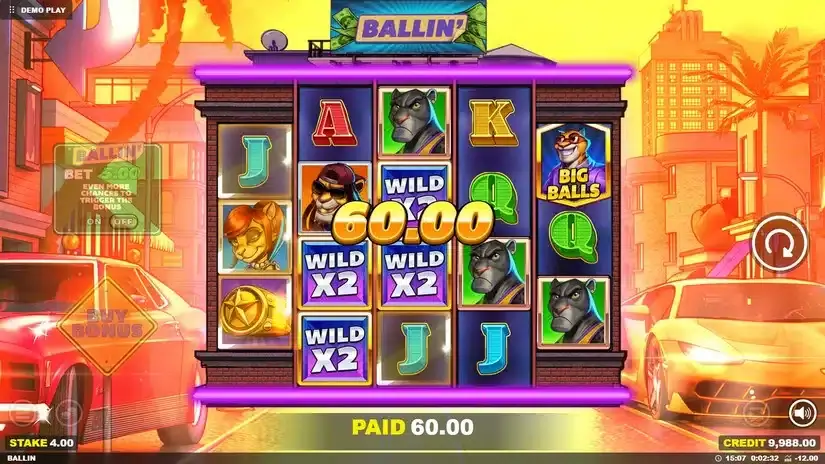 Ballin’ slot screenshot 2