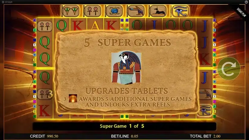 Eye of Horus Power 4 Slots slot screenshot 5