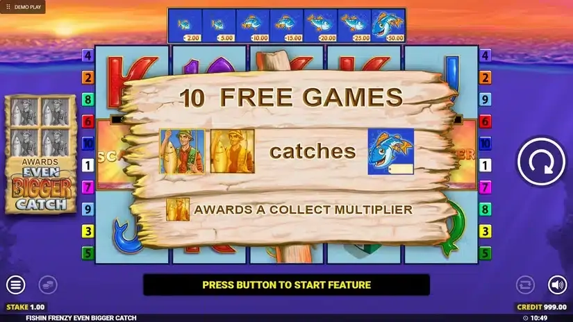 Fishin’ Frenzy Even Bigger Catch slot screenshot 3