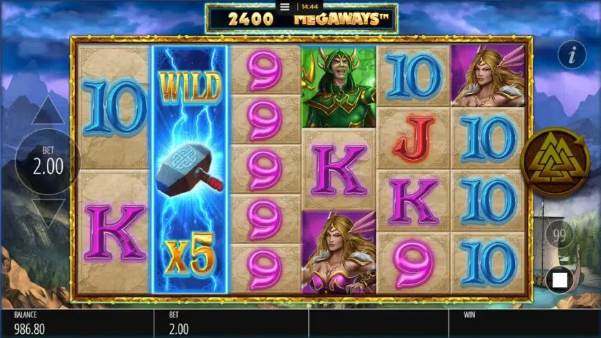 Lightning Strike Megaways slot screenshot 3