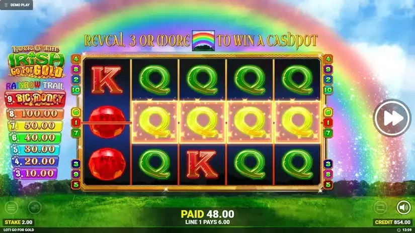 Luck O’ The Irish Go For Gold slot screenshot 3