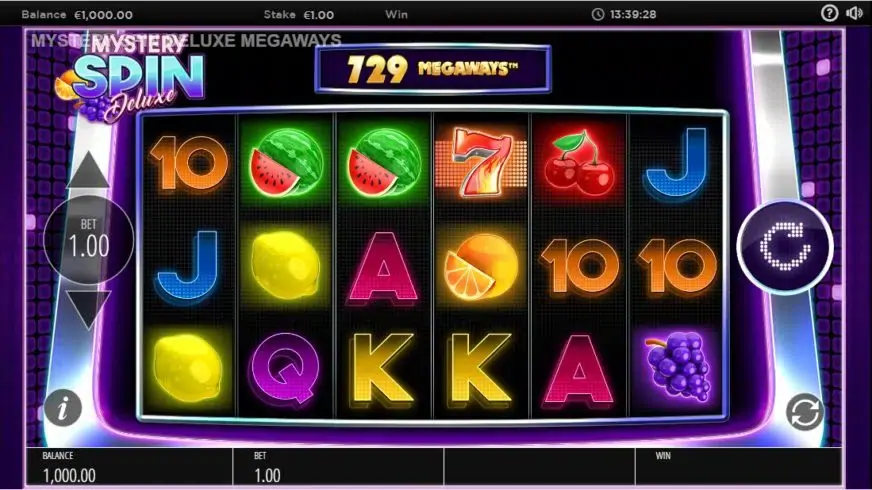 Mystery Spin Deluxe Megaways slot screenshot 1