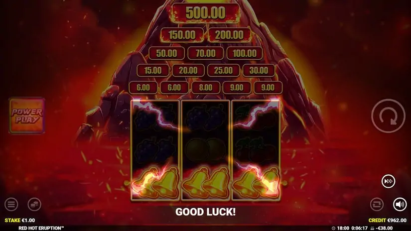 Red Hot Eruption slot screenshot 4