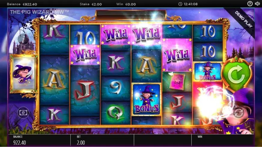 The Pig Wizard Megaways slot screenshot 4