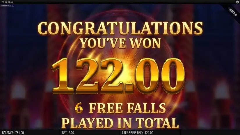 Viking Fall slot screenshot 