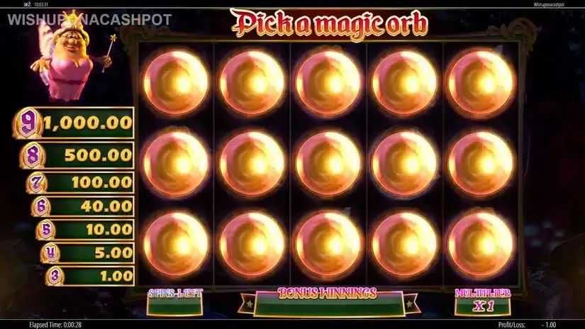 Wish Upon a Cashpot slot screenshot 6