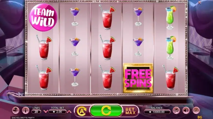 Bachelorette Party slot screenshot 