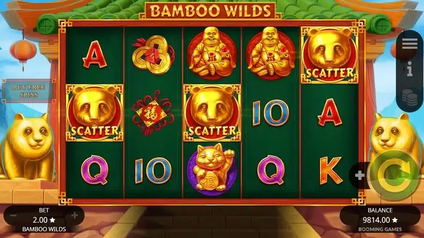 Bamboo Wild slot screenshot 2