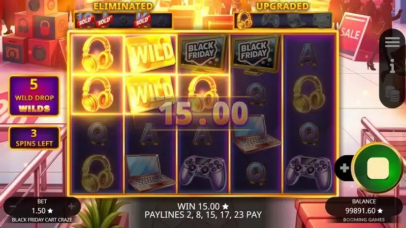 Black Friday slot screenshot 4