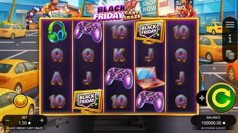 Black Friday slot screenshot 1