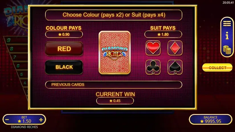Diamond Riches slot screenshot 3