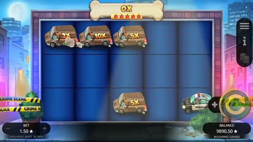 Dog Heist Shift ‘N’ Win slot screenshot 4