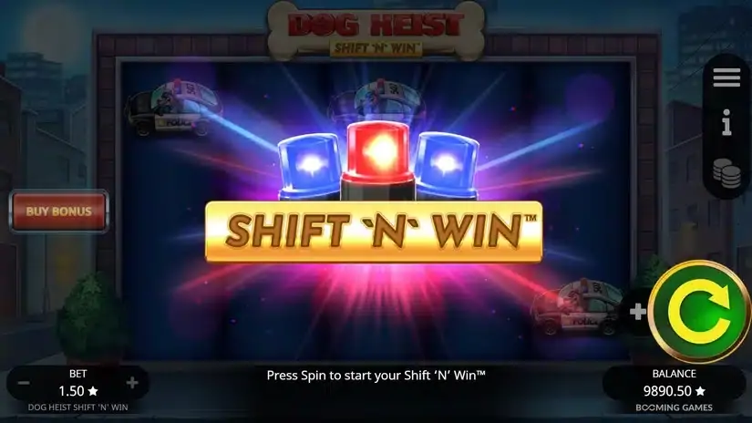 Dog Heist Shift ‘N’ Win slot screenshot 3