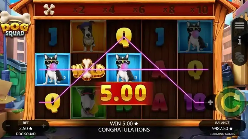 Dog Squad slot screenshot 
