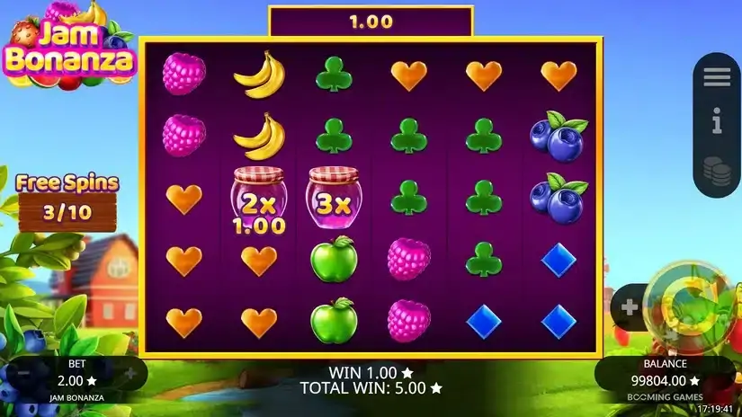 Jam Bonanza Hold & Win slot screenshot 3