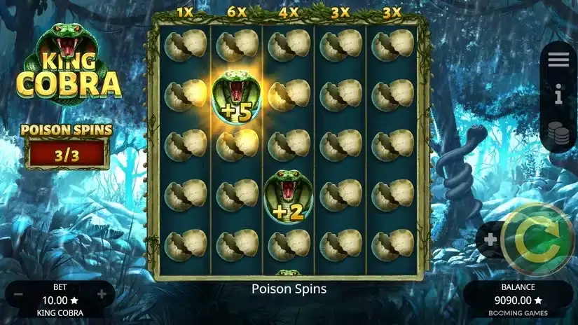 King Cobra slot screenshot 5