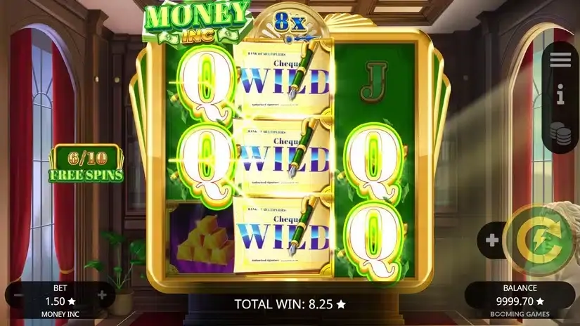Money Inc slot screenshot 5