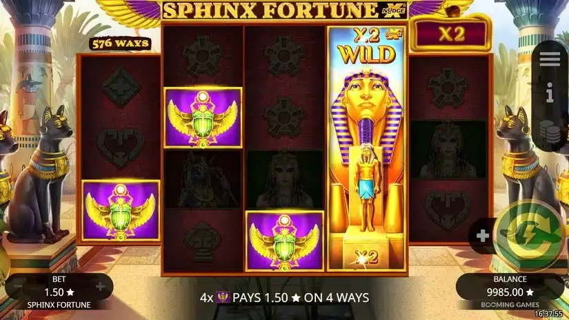 Sphinx Fortune slot screenshot 3