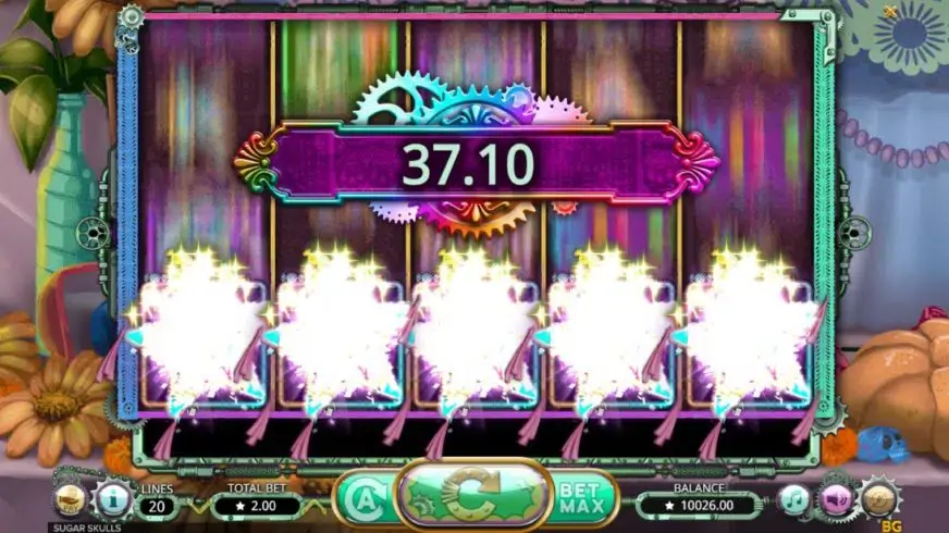 Sugar Skulls slot screenshot 4