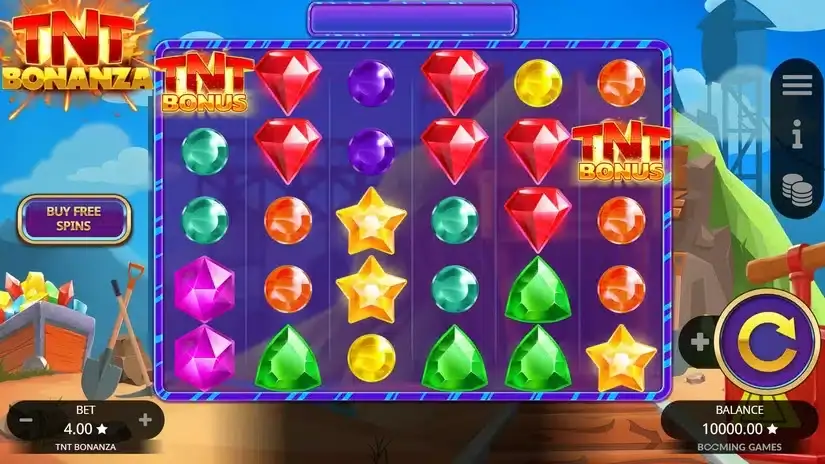 TNT Bonanza slot screenshot 1