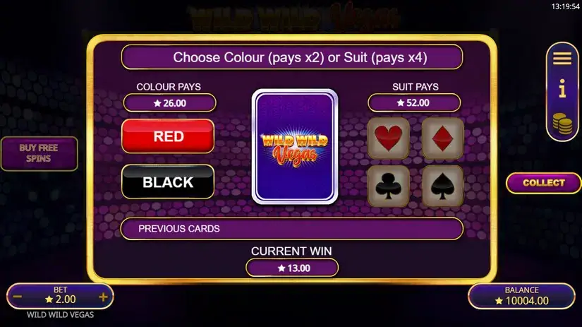 Wild Wild Vegas slot screenshot 3