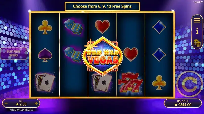 Wild Wild Vegas slot screenshot 5