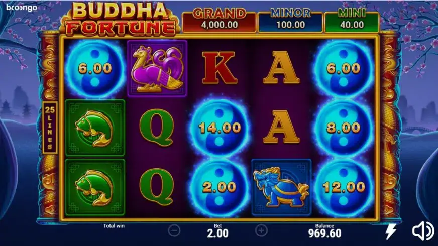 Buddha Fortune slot screenshot 3