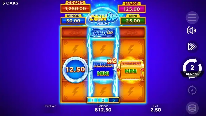 Coin Up: Lightning slot screenshot 