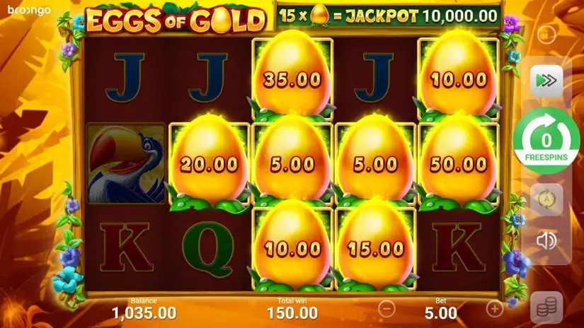 Eggs of Gold slot screenshot 5