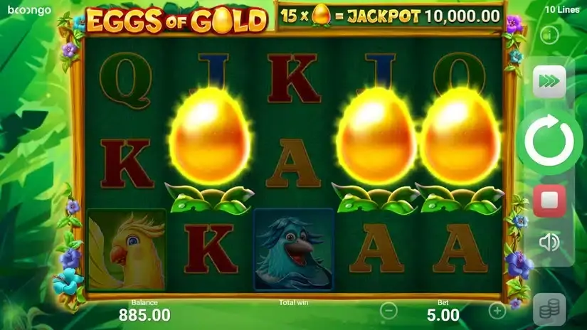 Eggs of Gold slot screenshot 3
