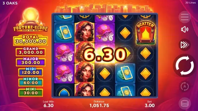 Fortune Globe slot screenshot 2
