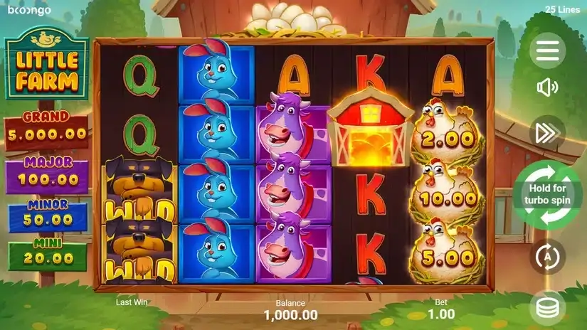 Little Farm slot screenshot 