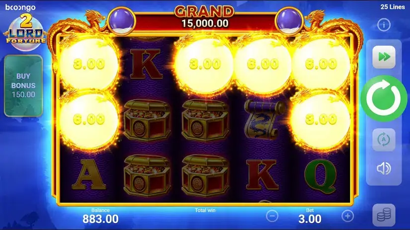 Lord Fortune 2 Hold and Win slot screenshot 6