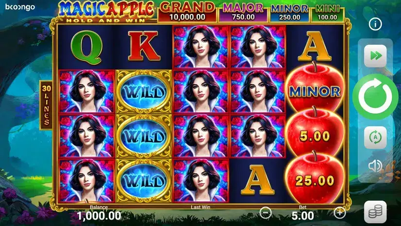 Magic Apple Hold and Win slot screenshot 1