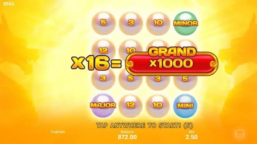 Sky Pearls slot screenshot 3