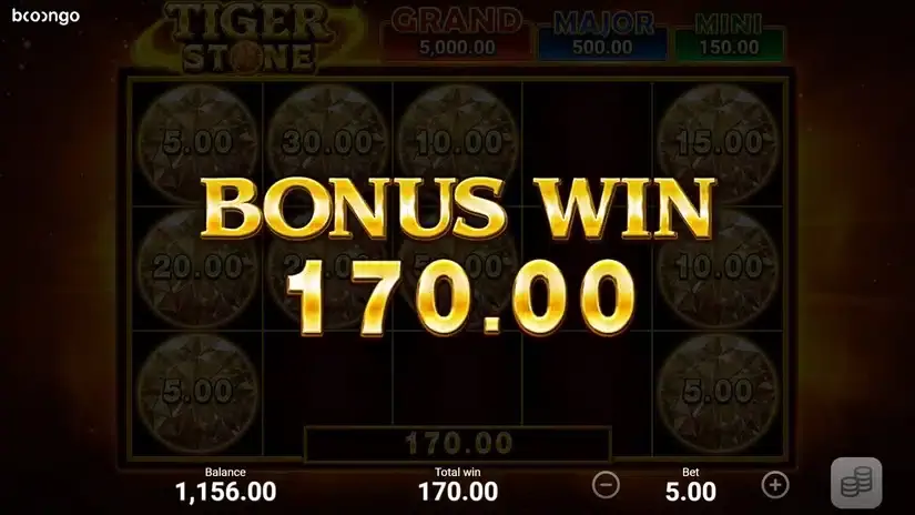 Tiger Stone: Hold and Win slot screenshot 5