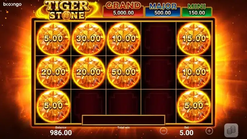 Tiger Stone: Hold and Win slot screenshot 4