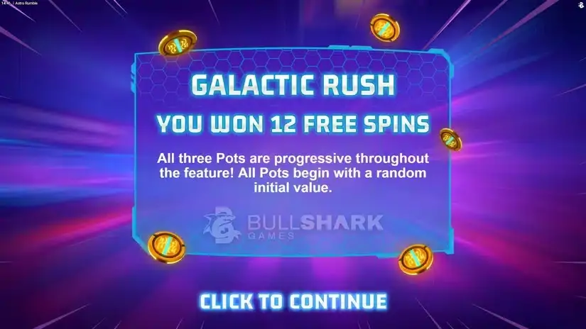 Astro Rumble slot screenshot 6