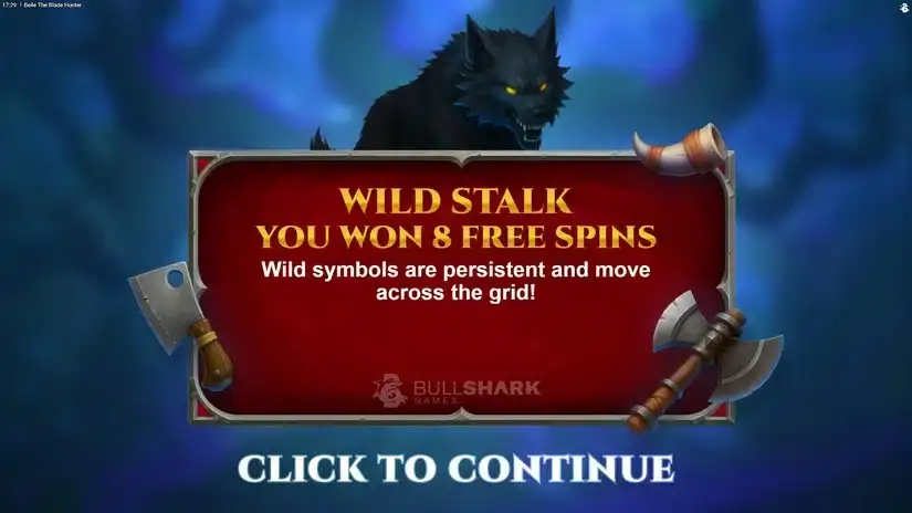 Belle The Blade Hunter slot screenshot 3