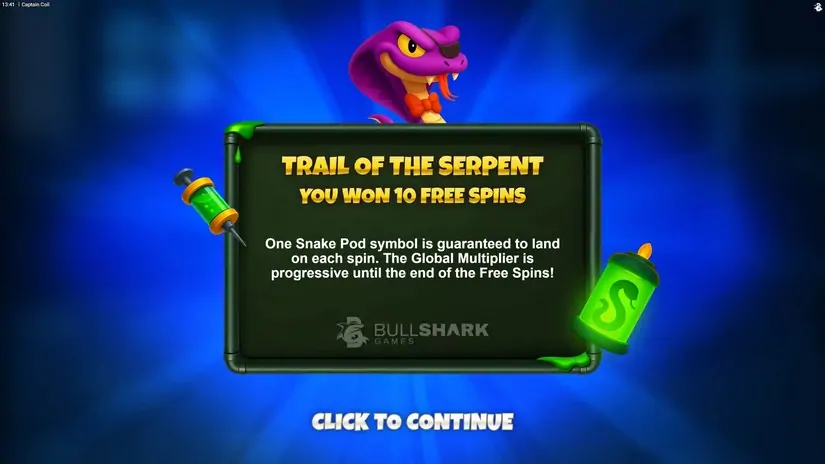 Captain Coil slot screenshot 3