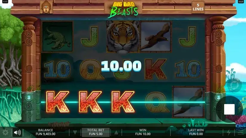 Big Bad Beasts slot screenshot 3