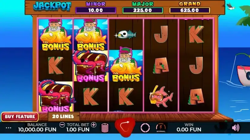 Fishing Season slot screenshot 