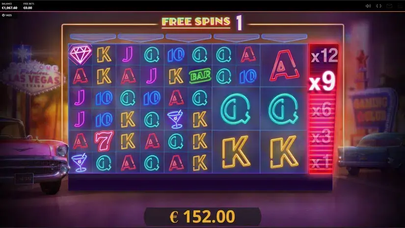 Classy Vegas slot screenshot 