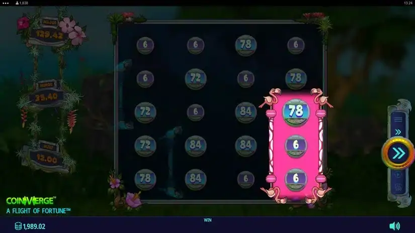 A Flight of Fortune slot screenshot 