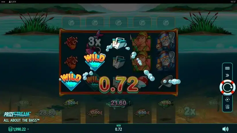 All About the Bass slot screenshot 3